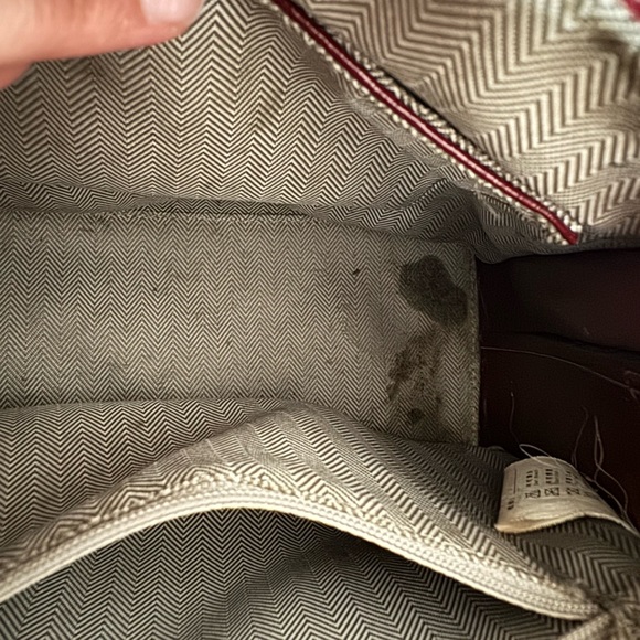 Laorentou Classic Women's Wine Leather Tote - Picture 14 of 16